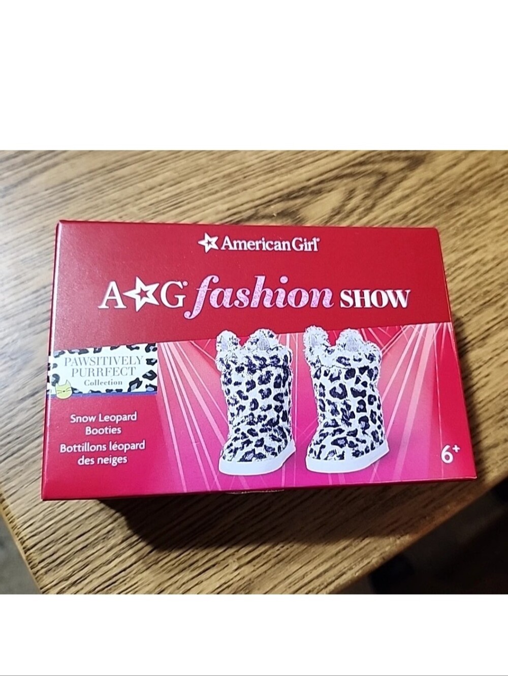 American Girl Doll Snow Leopard Booties Boots Pawsitively Purrfect Collection
